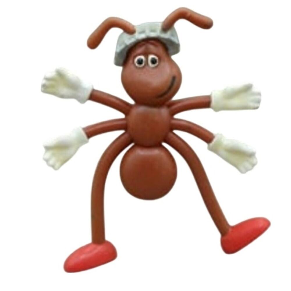 Vintage 1988 Heinz Ketchup Picnic Ant Mascot Bendy Promo Advertising